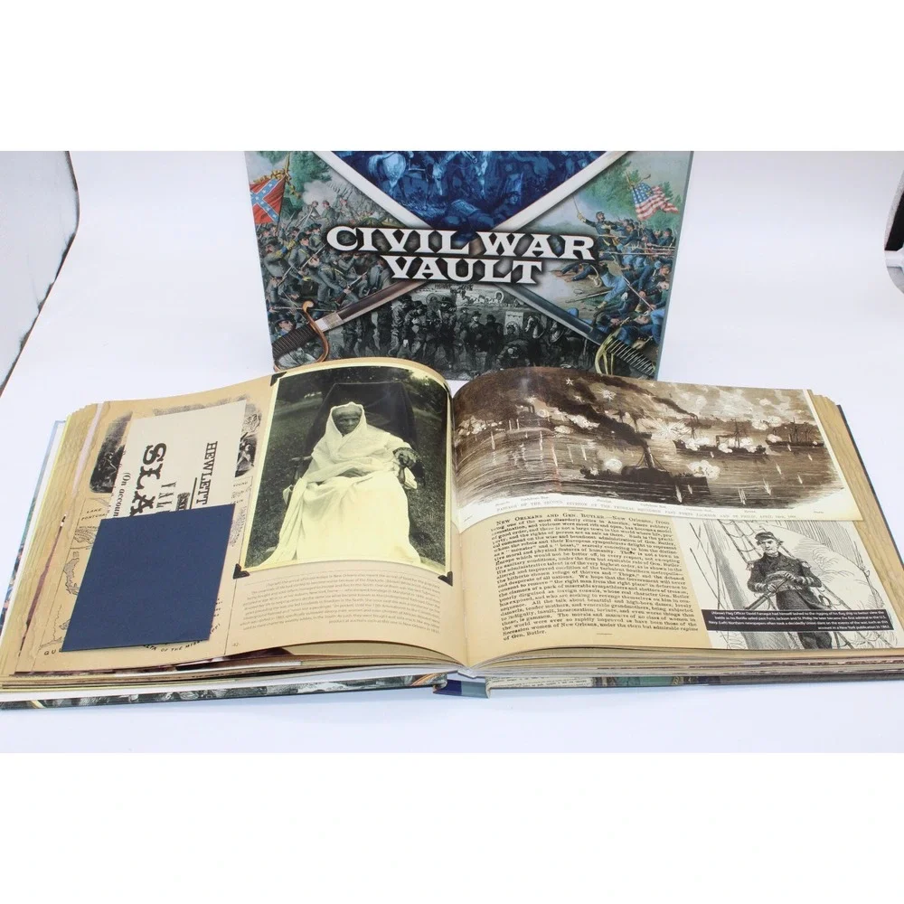 Civil War Vault: The War Between the States Whitman Publishing Hardcover &‎ case